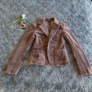 Ralph Lauren Sport Woman’s brown corduroy blazer